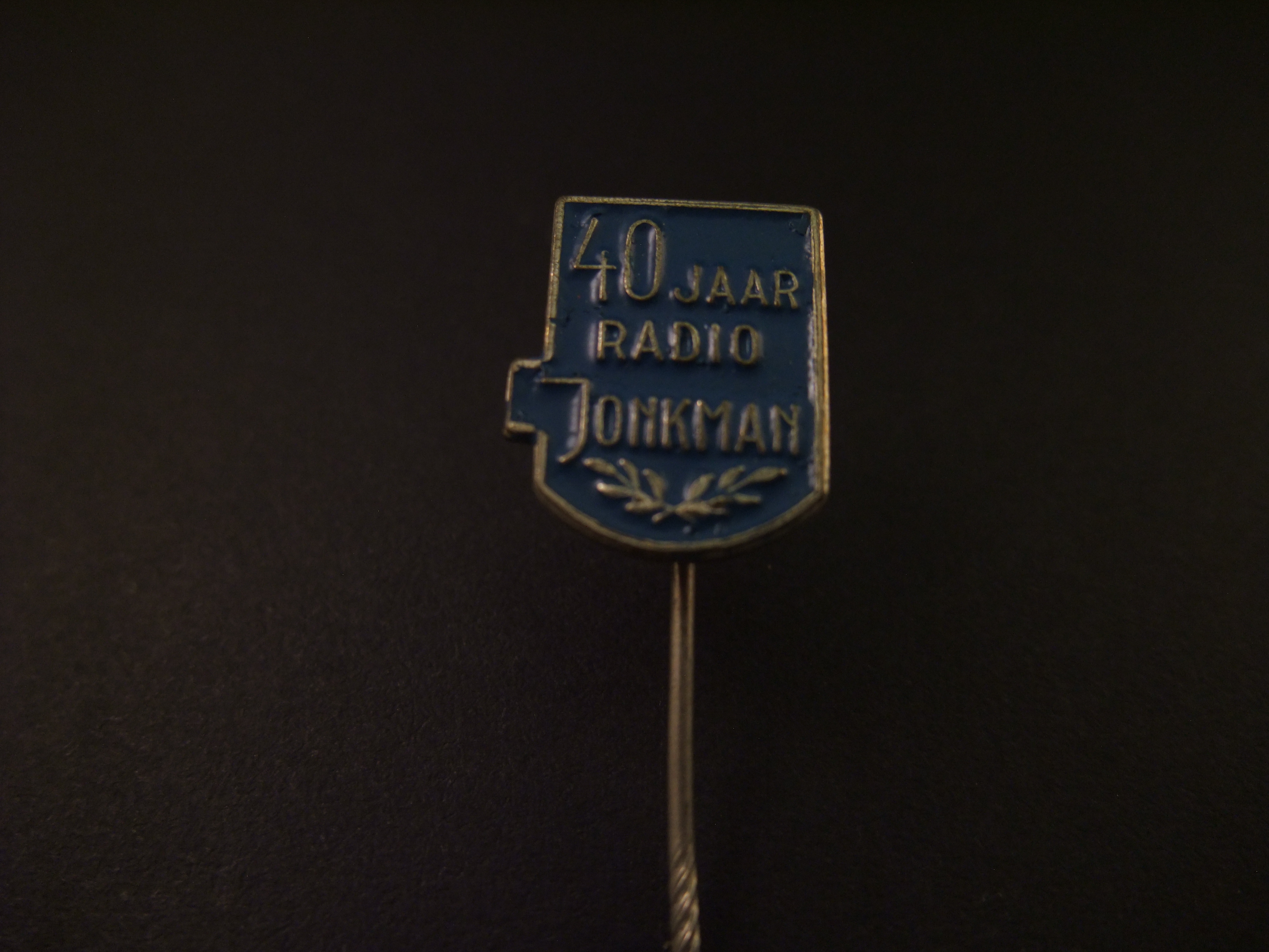 Radio Jonkman, Oosterweg Groningen 40 jarig jubileum, blauw